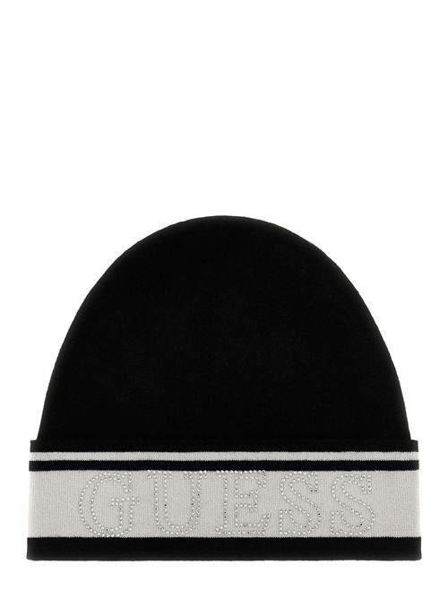 beret girl black GUESS | J4YZ01Z3GW0/JBLK